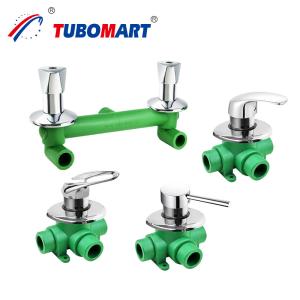 Quality Customized PPR Pipe Fittings Corrosion Resistant Plastic Pipe Fittings wholesale
