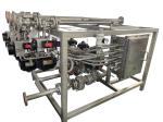 Valve Skid Mounted Pressure Reducing Steam Valve Manifolds Mounted System For