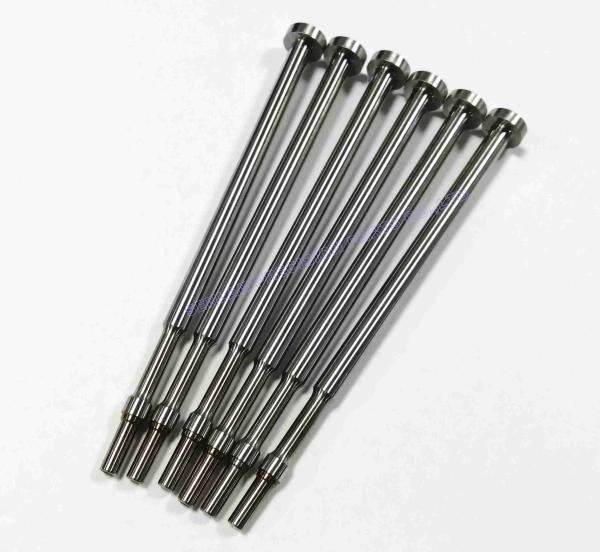 QRO90 Material Precision Mold Core Pins / Injection Molding Pins With 46 - 48
