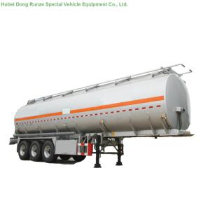 Quality 40 -44 Cbm 3 Axle Stainless Steel Tanker Semi Trailer 40KL - 44K Liter wholesale