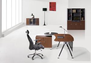 Quality Home Family Computer Desk Melamine With Faced Chipboard Material wholesale