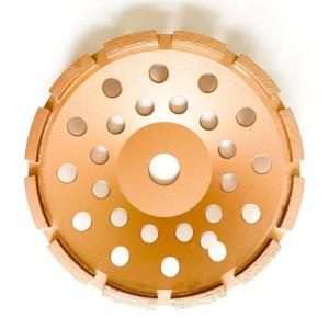 Quality 7inch 180mm General Purpose Dry Single Row Diamond Cup Wheel For Concrete wholesale