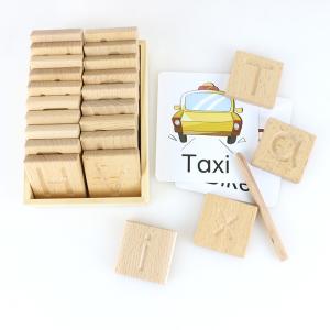 Quality 26 Alphabet Letters Children Wooden Toys Educational For Children Students wholesale