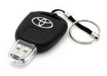 White Car Key Shape Usb Stick Drive 8g 2.0 Show Life Brand Pp Box Packed
