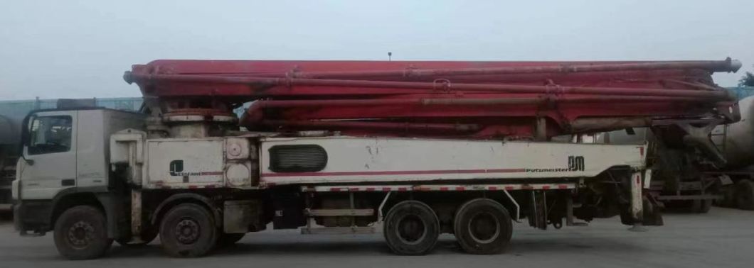 2013 Used Putzmeister Concrete Pump 56m on Benz Actros