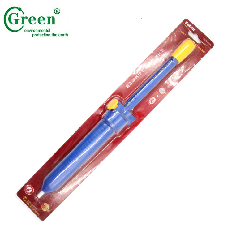 Big Desoldering Vacuum Pump , Semi Aluminium Plastic Solder Sucker