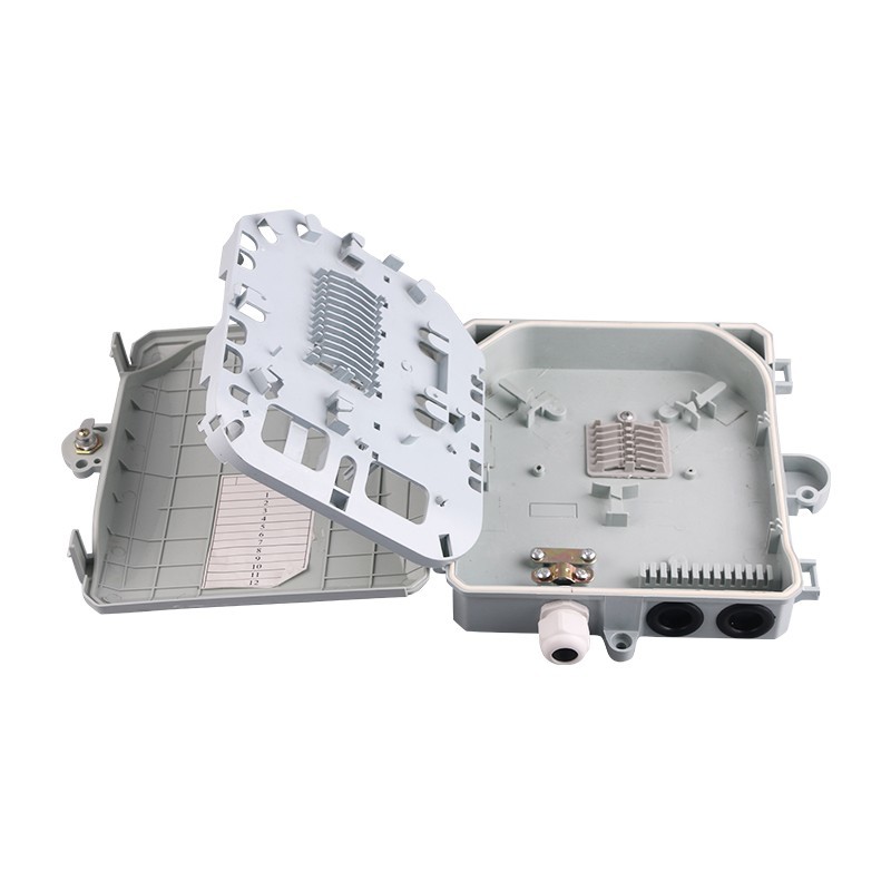 ABS PC FTTH Fiber Optic Box , PON OTB 8 port Optical Fiber Distribution Box