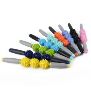 Quality 42CM 16.5 Inches Flexible Muscle Back Massage Roller Stick Core Flexibility wholesale