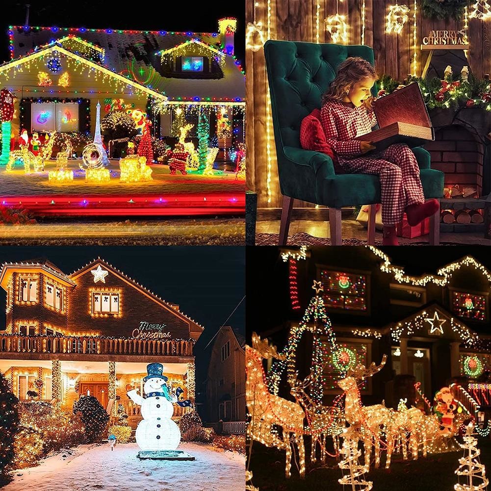 Garden Christmas Outdoor Strip Lights Solar CCT 3000K Length 5M