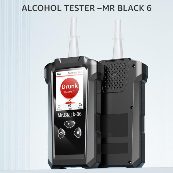 High Accuracy Breath Analyzer Machine Police Quality Breathalyzer Two Mode
