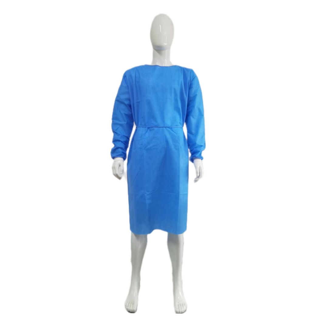 Sterile Reinforced Non Woven SMS Disposable Gown
