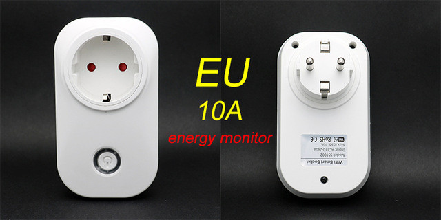 Smart WiFi Power Plug Outlet Socket with 2PCS USB Port App Control Timer Function Compatible with Amazon Alexa Google