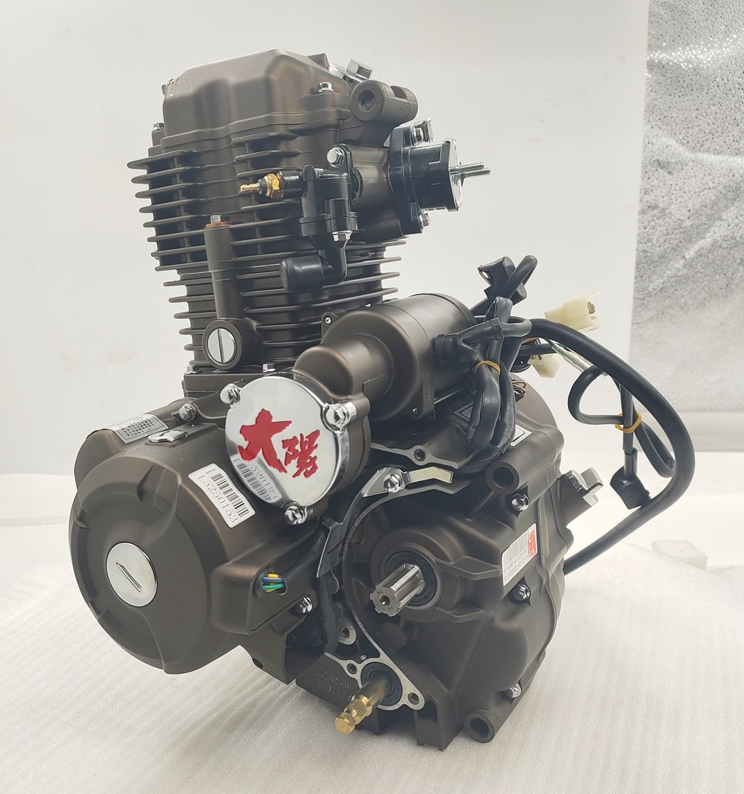 175cc Motorcycle Engine Assembly 4 Stroke Single Cylinder Style