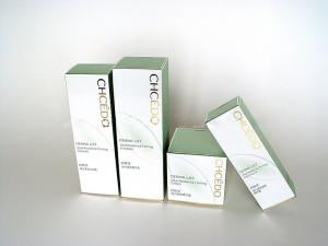 Quality Silk-Screen Printing Varnish White Paperboard Cosmetic Packaging Boxes wholesale