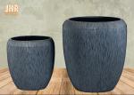 Clay Garden Pots Large Fiberclay Plant Pots Outdoor Clay Planters Painted Flower