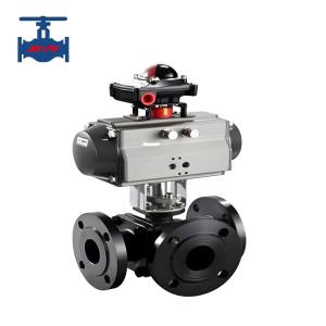 Quality T Type / L Type Three Way Ball Valve wholesale