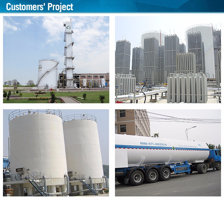 Stainless steel liquid oxygen transport truck air compressor storage tank liquid nitrogen filling vacuum tank for sale