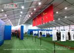 40M Wide Outdoor Exhibition Tents Camouflage PVC Roof Cover Multifunctional