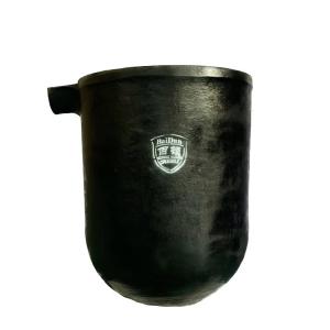 Quality Chemical Stability Aluminum Melting Crucible Round Shape For Aluminum Alloys Casting wholesale
