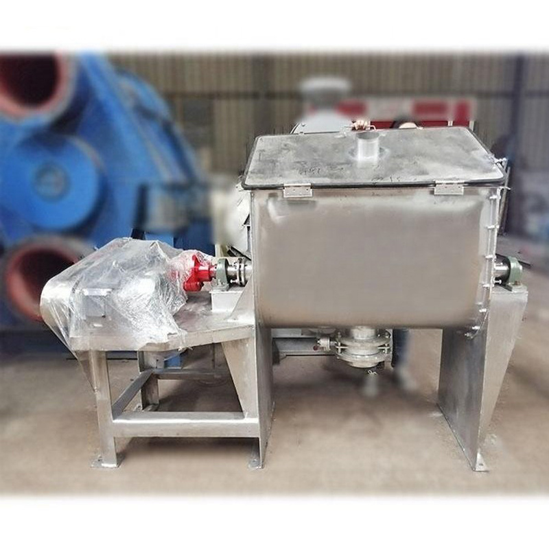OEM Custom Auger Conveyor Stainless Steel Horizontal Ribbon Mixer with CE
