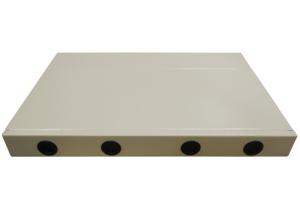 Quality Dustproof Fiber Optic Box , 1U Rack Mount Optical Fiber Enclosure 24 Core CFCZ/2SC24 wholesale