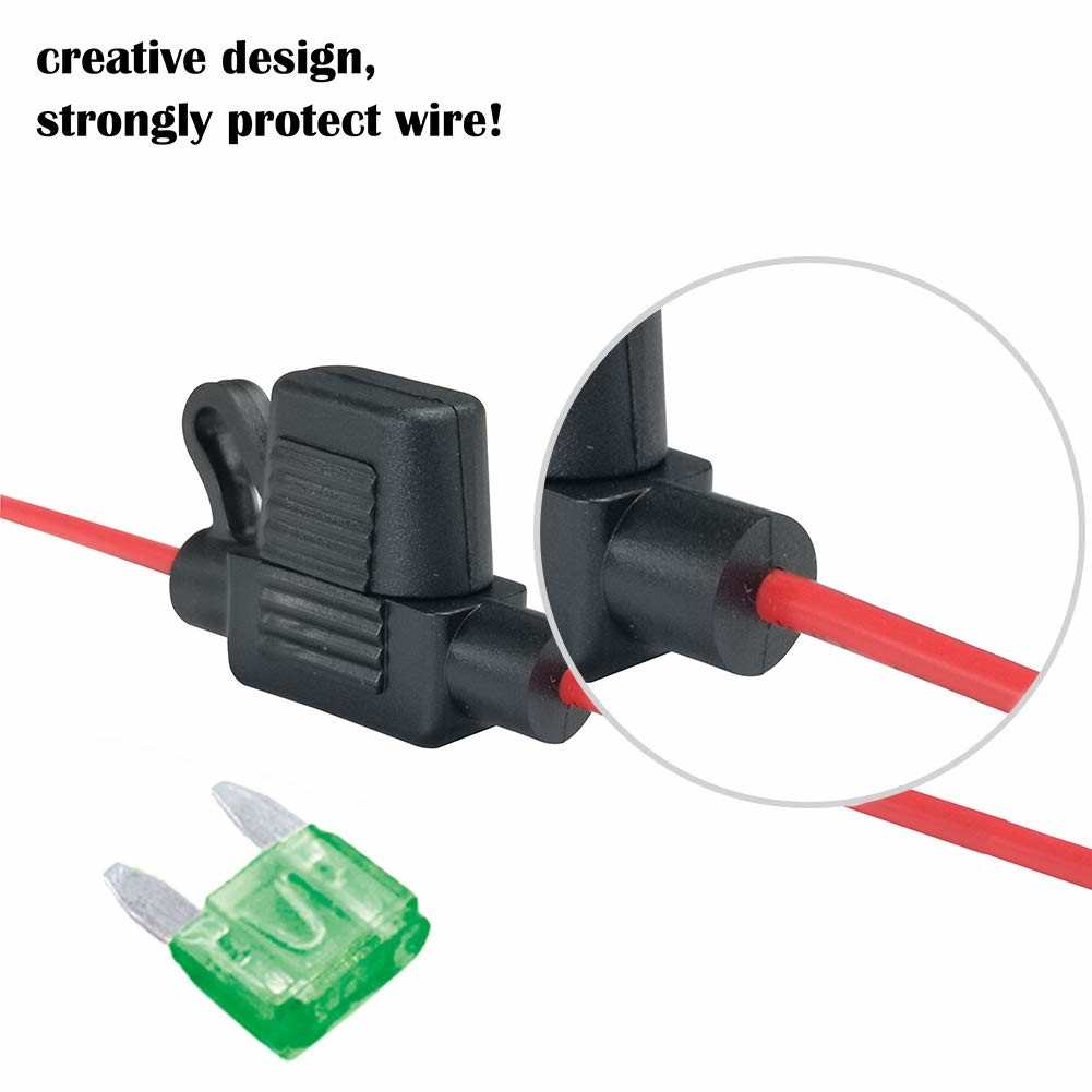 IP65 Inline Mounted Blade Fuse Holders 30A 40A 100A