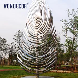 Quality Customized Stereoscopic Stainless Steel Tree Sculpture Garden Decoration Abstract Geometric wholesale