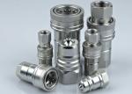Carbon Steel Hydraulic Quick Connect Couplings , LSQ-ISOA Hydraulic Quick