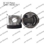 3Z Engine Piston 13101-78C00-71 15Z 13101-78C00 For TOYOTA Engine Spare Parts