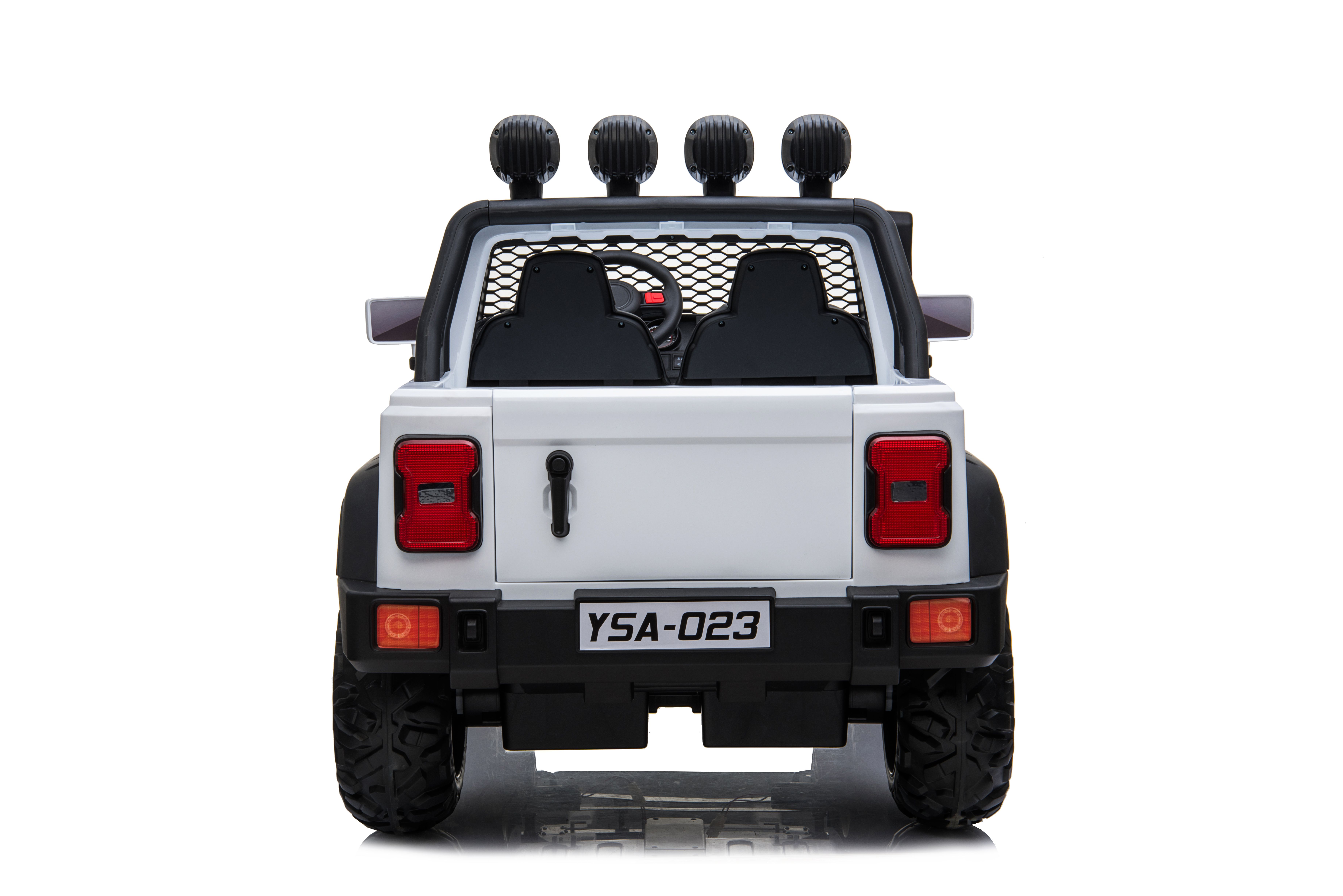 Remote Control and Led Light 4 Wheels Electric UTV 24v Ride On Car for Kids by Plastic