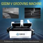 Heavy Duty CNC Sheet Metal Cutting Machine Elevator Component V Groover Machine