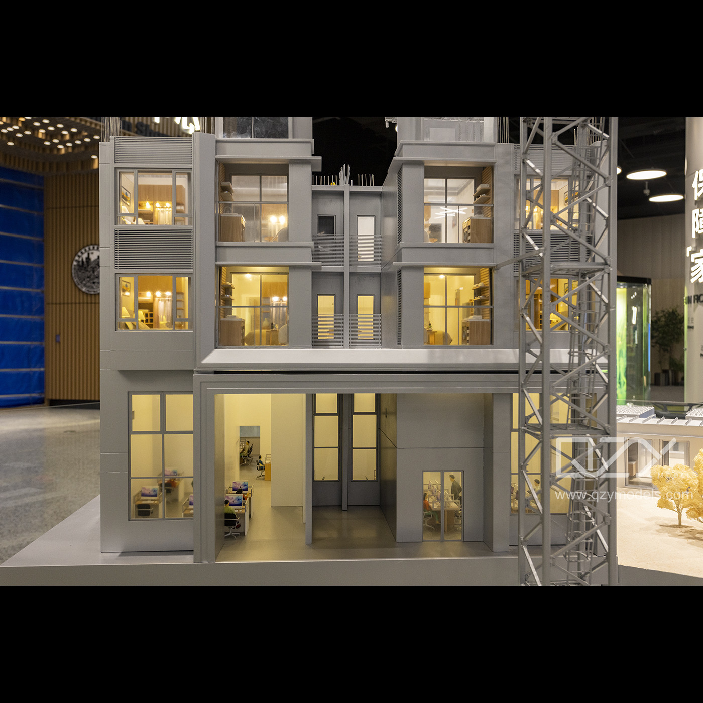 Shenzhen Talents Housing Group- 1/20 MIC Method Showcase Model with Interior