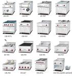 Stainless Steel 5.8kW Six Burner Gas Stove Kitchen Equipment
