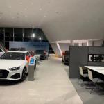 Prefabricated H Beam Steel Structure Car Showroom Environmental Protection