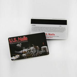 Quality Plastic Blank Hico Magnetic Cards , PVC Loco Mag Stripe Printing wholesale
