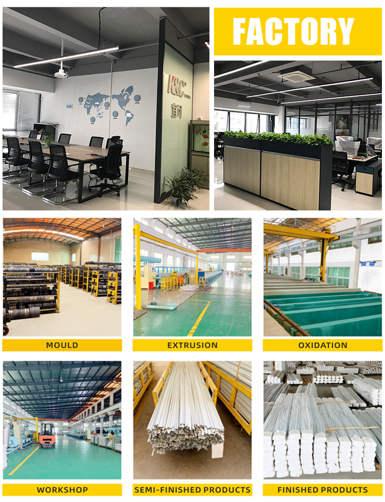 6063 Anodized Aluminium Led Profile IP20 PC PMMA For Decoration Light