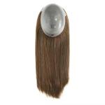 Cuticle Remy Hair Topper Full Injected Poly skin Best Quality Hair Top Piece