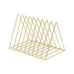 Amazon Hot Sale Stainless Steel Triangle Book Shelf Document Holder