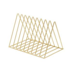 Quality Amazon Hot Sale Stainless Steel Triangle Book Shelf Document Holder wholesale