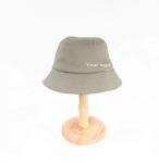 Poly 100% Cotton Unisex Bucket Hat Organic Cotton Twill Fabric