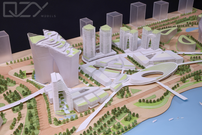 Nikken Sekkei - 1/1000 Tencent Qianhai Project Large Urban Complex