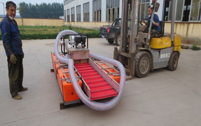 4 Inch Steel Small Gold Dredger 0.5m-1.2m Engine Power 6hp 6m Pipe