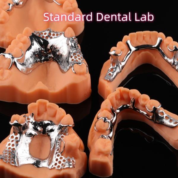Cheap Printed CoCr Denture Skelete Chrome Metal Partial Denture Design for sale