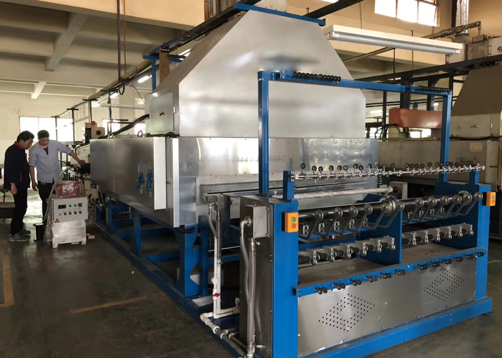 0.2mm To 0.6mm Copper Wire Enamelling Machine Horizontal Vertical