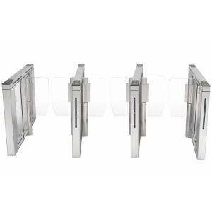 Quality Automatic SUS316 Servo Motor Airport Swing Barrier Gate wholesale