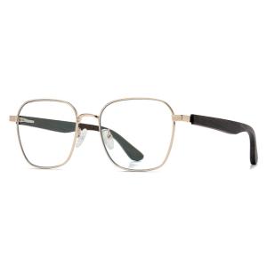 Quality PC Metal Wooden Leg Glasses Optical Eyeglasses Spectacle Frame wholesale