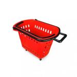 Varios colores 40 litros supermarket basket Cesta supermercado