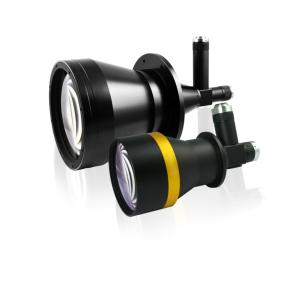 Quality Double Magnification Industrial Camera Lens / Telecentric Lens For Two Cameras wholesale