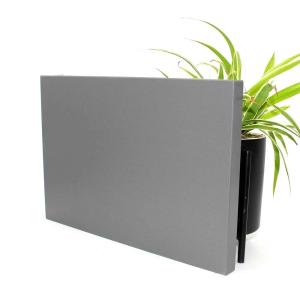 Quality Matte grey PET Laminated MDF Panels 730kgs/Cbm Density wholesale