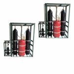 OEM High Durability FM200 Piston Fire Suppression Station QMQ5.6/90W-XJ